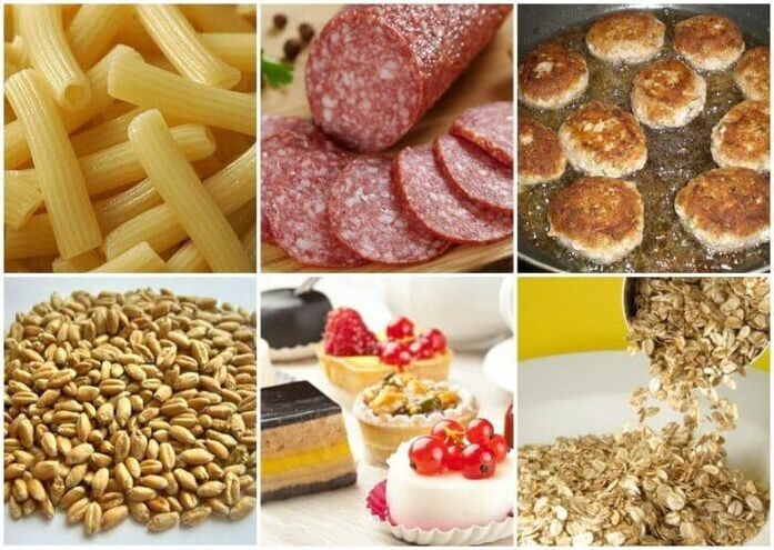 maisto produktai ir patiekalai dietai be glitimo