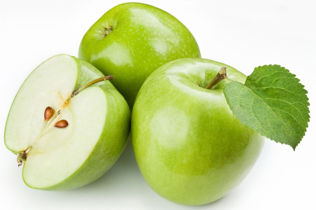 Obuoliai gali būti įtraukti į kefyro pasninko dienos racioną